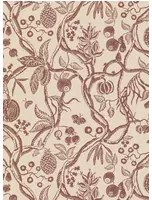 Sandberg Carta da parati Tree of Life - Burgundy