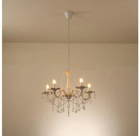 Lampadario a sospensione con catena 5xE14/15W/230V