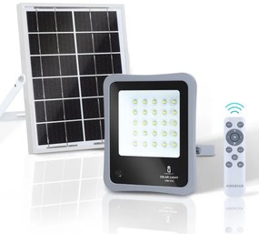 Aigostar - LED Faro solare dimmerabile LED/50W/3,2V IP65 + +TC