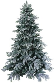 Albero di Natale artificiale innevato Copenhagen verde H 180 cm x Ø 136 cm