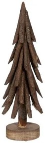 Albero di Natale Marrone Legno di paulownia 21 x 21 x 60 cm