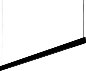 Ideal Lux - Lampadario sospeso a cavo DESK ACCENT LED/36W/230V CRI 90 120 cm nero