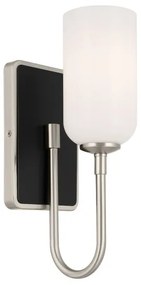 Kichler KL-SOLIA-1W-BNB - Applique da bagno LED SOLIA 1xG9/3W/230V IP44, finitura cromo