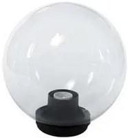 globo incolore con base e portalampade - ? mm.200 max 40w fer10832