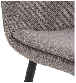 Sedia da pranzo grigia Becca - Actona