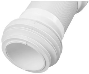Bruckner - Connettore flessibile per vaschetta WC 27,5-55 cm bianco