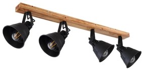 Globo 15466S-4 - Faretto GÜNTHER 4xE27/60W/230V