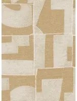 Patchwork Tapete Module von Arte - Beige/ Gelb