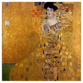 Riproduzione di Gustav Klimt - Adele Bloch Bauer I, 40 x 40 cm Gustav Klimt - Adele Bloch-Bauer I - Fedkolor