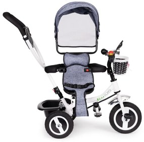 Triciclo, carrozzina grigio ECOTOYS