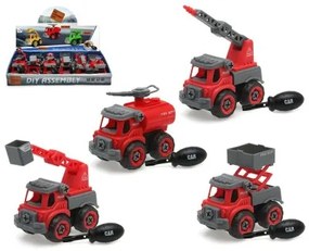 Camion Fire Dept Rosso