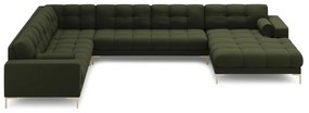 Divano angolare verde (angolo sinistro) Bali - Cosmopolitan Design