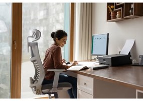 Yenkee - Sedia da ufficio nera/grigia