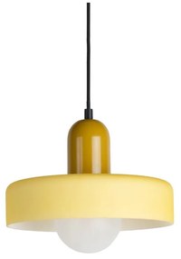 Lampadario giallo ø 25 cm Opaco Grato – Leitmotiv