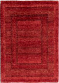 Loribaft Tappeto 170x240 Rosso (Iran) Annodato A Mano