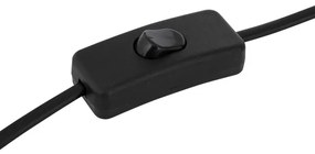 Atmosphera - Lampada da tavolo SAVIO 1xE14/25W/230V nero