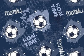 Carta da parati – Pallone da Calcio in Viola