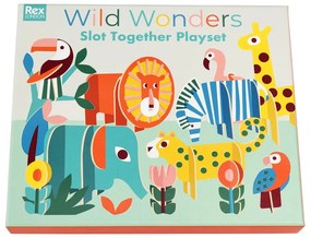 Gioco pieghevole in legno Wild Wonders - Rex London