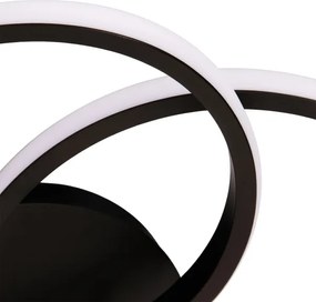 Plafoniera LED TITANO LED/12W/230V nera