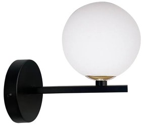 Lampada da parete nera Kama - Candellux Lighting