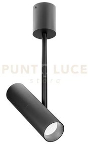 Gfa1453c- faretto spot orientabile 1 luce attacco led 3000k 992lm 1...