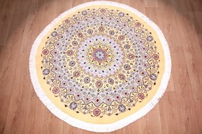 Nain Tappeto 160 x 160 (Iran) Annodato A Mano