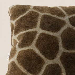 Wild cuscino in collezione Wild in microfibra impermeabile giraffa