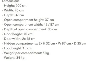 Libreria in legno di pino crema 90x200 cm Miller - WOOOD