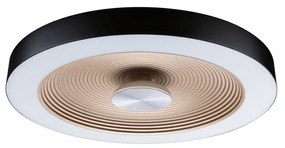 Volea LED Plafoniera Ø40 IP44 Dim. Nero/Oro - Paulmann