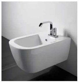 Antonio Lupi Komodo2 Bidet Monoforo Sospeso In Ceramica Bianco Lucido