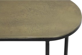 Set di 2 tavolini in metallo 26x53 cm Bocov - Light &amp; Living