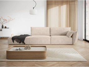 Divano angolare beige Vanda - Mazzini Sofas