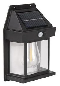 Lampada da parete solare a LED per esterni con sensore LED/1W/3,7V 1200 mAh IP65