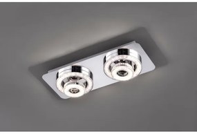 Leuchten Direkt 14521-17 - Plafoniera LED TIM 2xLED/2,8W/230V + 2xLED/3,1W