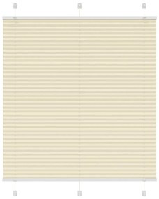 Tenda Plissettata Crema 115x150 Cm Larghezza Tessuto 114,4 Cm /