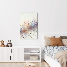 Quadro su tela – Danza astratta di sfere arcobaleno