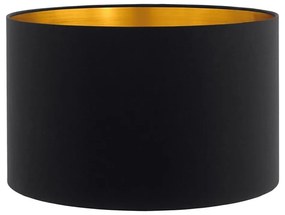 Eglo 32486 - Paralume universale TUNJA E27 diametro 38 cm nero/rame