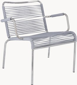 Set di 2 poltroncine da giardino fatte a mano Mya Spaghetti, impilabili