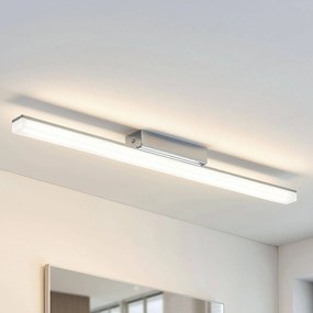 Plafoniera Levke Lindby, dimmerabile, Bianco / Opale, Bagno, Metallo, Moderno, Plafoniera