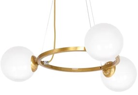 Lampadario a sospensione con filo VIENNA 3xE14/40W/230V oro