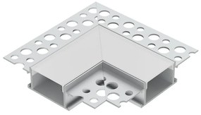 Angolo Giunzione 90° per Profilo da Cartongesso per Doppia Striscia