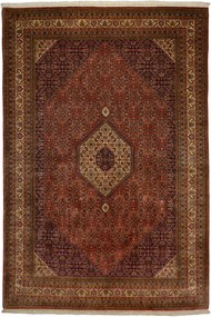 Bidjar Tappeto 300x200 Rosso (Indian) Annodato A Mano