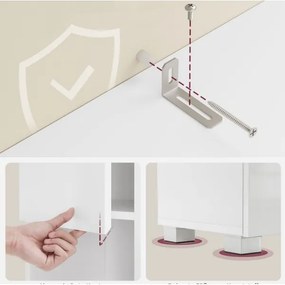 Mobiletto KATY bianco