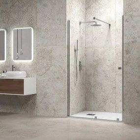 Kamalu - Porta doccia scorrevole 120 cm senza telaio | KNM4000C