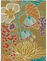 Harlequin Carta da parati Salon - Gold/ Russett/ Atlantic