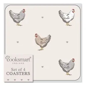 Set di 4 sottobicchieri in sughero Farmer Farmers Kitchen - Cooksmart ®
