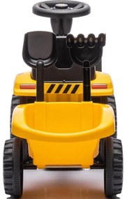Bici a spinta trattore CAT 2xAA giallo/nero