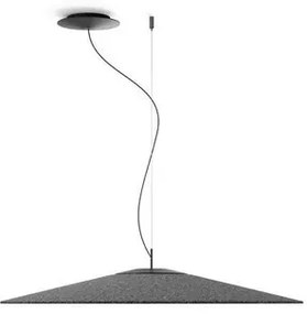 Koinè Acoustic Lampada a Sospensione 3000K Ø86 Anthracite - Luceplan