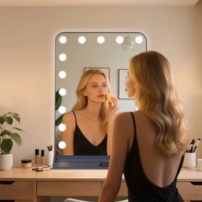 Immax 09101L - Specchio da trucco LED dimmerabile HOLLYWOOD 18W/230V 3000/4200/6000K