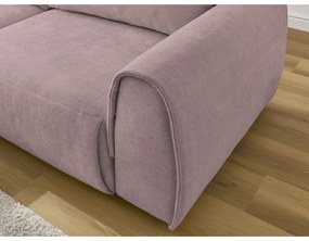 Divano angolare in rosa chiaro Aden – Bobochic Paris